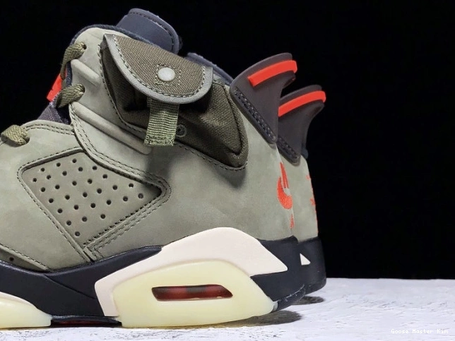 Air Scott Travis 6 Olive CN1084-200 x Medium Jordan 0816